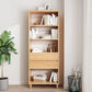 67"H Bookshelf Scandinavian Style Open Back Bookcase for Home Office Study Room Clearhalo 'Bookcases' 'furn' 'furn_bookcases' 'Furniture' 'furniture_bookcases' 'kitchen' 'kitchen_bookcases' 'Living Room Furniture' 'Office Furniture' 1200x1200_847fa701-c50f-4bb1-9db4-3b4a46b1bb67