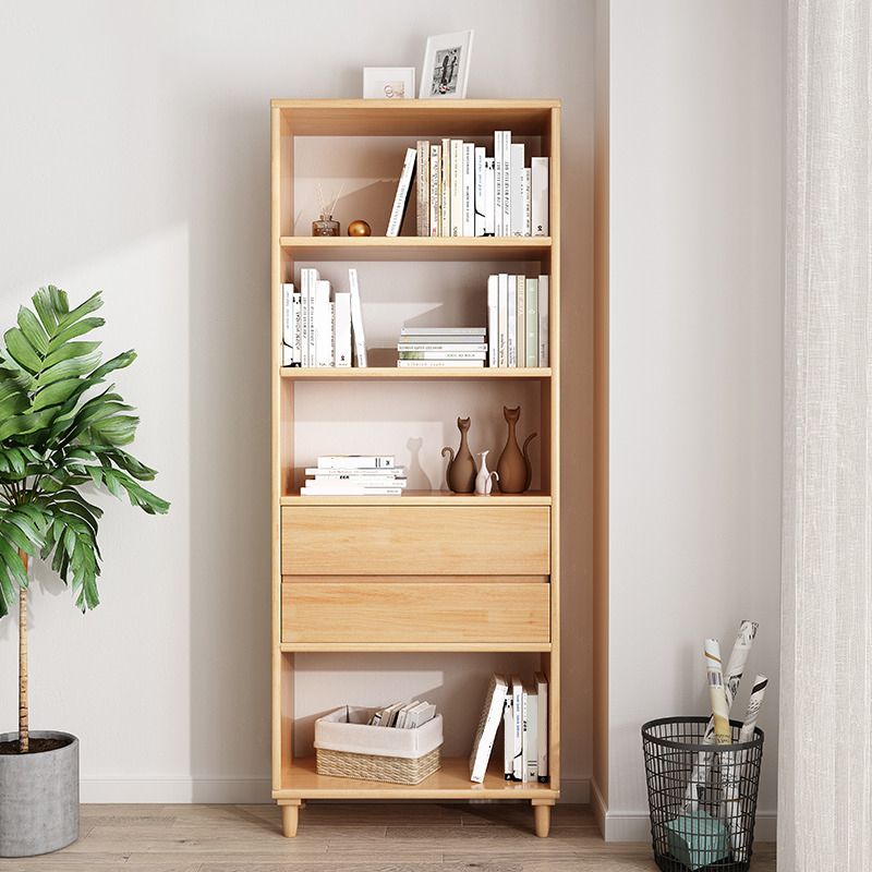 67"H Bookshelf Scandinavian Style Open Back Bookcase for Home Office Study Room Clearhalo 'Bookcases' 'furn' 'furn_bookcases' 'Furniture' 'furniture_bookcases' 'kitchen' 'kitchen_bookcases' 'Living Room Furniture' 'Office Furniture' 1200x1200_847fa701-c50f-4bb1-9db4-3b4a46b1bb67