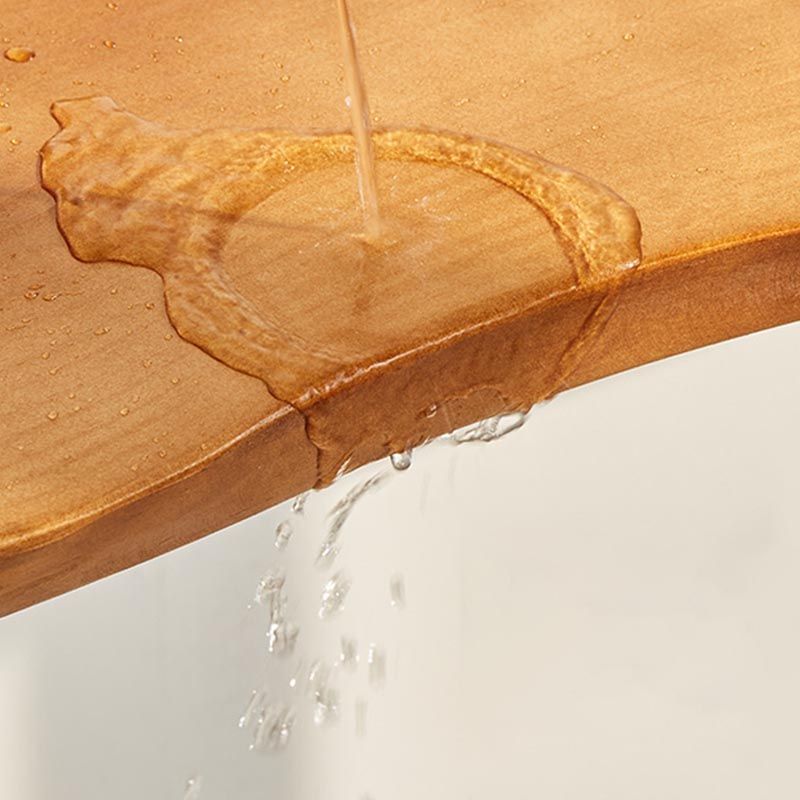 Pine Wood Top Bar Table Industrial Style Bar Table with Iron Sled Base