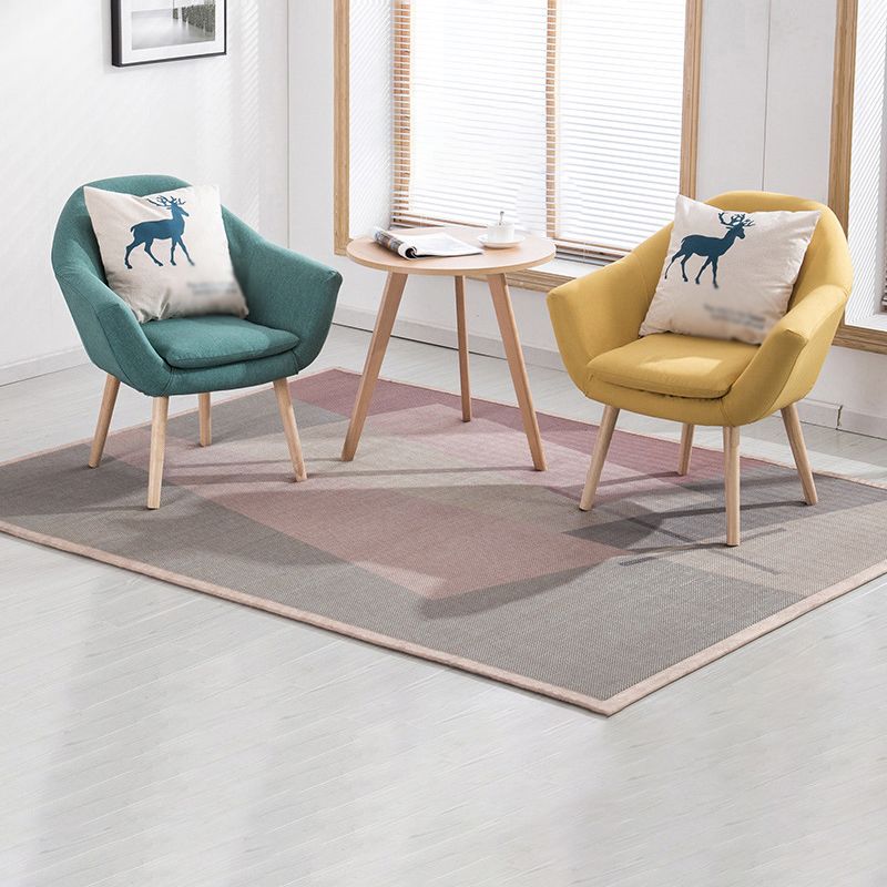 Linen Arm Chair 28.74" L x 24.80" W x 30.31" H Flared Arms Accent Chair with Pillow Back Clearhalo 'Accent Chairs' 'accent_chairs' 'Chairs & Seating' 'furn' 'furn_accent_chairs' 'Furniture' 'Living Room Furniture' 1200x1200_848576f7-2818-4056-9d00-c341070e15cb