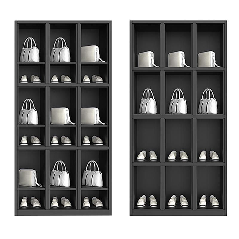 Scharnierende garderobe kast eigentijdse metalen garderobe armoire voor thuis