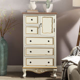 Tradizionale cassa di stoccaggio fabbricato in legno cassettiere