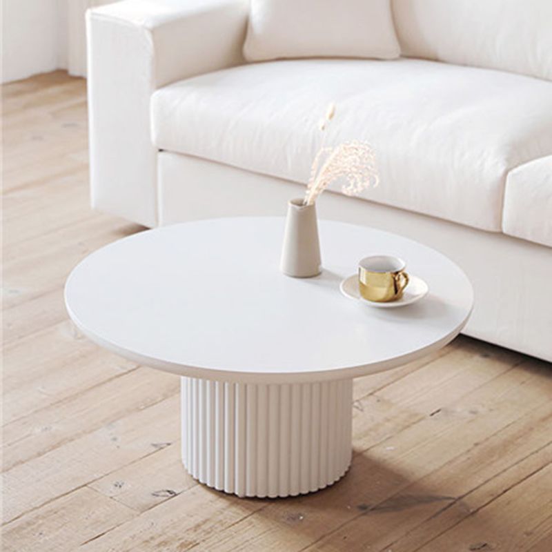 Glam Pedestal Coffee Table Wood Round Cocktail Table for Living Room Clearhalo 'Coffee & Accent Tables' 'Coffee Tables' 'coffee_tables' 'furn' 'furn_coffee_tables' 'Furniture' 'Living Room Furniture' 1200x1200_8489489e-4225-40f0-b466-f7dac03cfa54