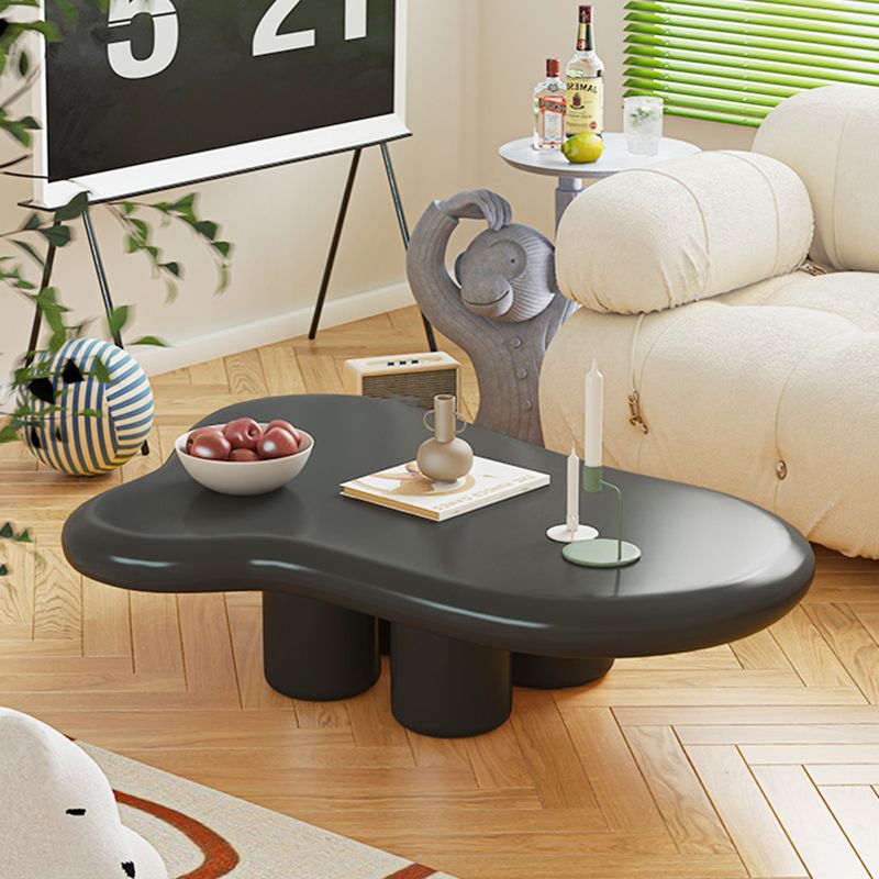 Contemporary Coffee Table 3 Legs Wooden Coffee Cocktail Table Clearhalo 'Coffee & Accent Tables' 'Coffee Tables' 'coffee_tables' 'furn' 'furn_coffee_tables' 'Furniture' 'Living Room Furniture' 1200x1200_84898cff-ea31-49be-a121-e44b636a57f1