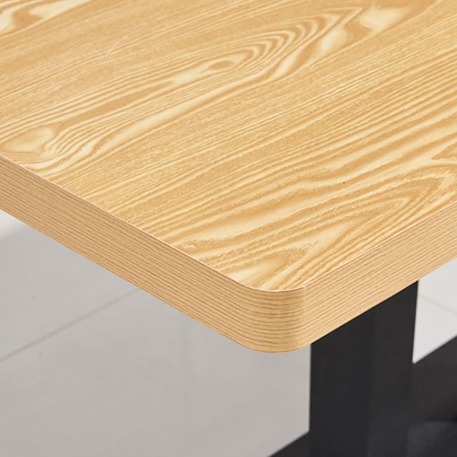 Modern 1/3/4/5 Pieces Dining Set Geometry Wood Dining Table Set for Dining Room Clearhalo 'Dining Room Sets' 'Dining Tables & Seating' 'dining_room_set' 'furn' 'furn_dining_room_set' 'Furniture' 'furniture_dining_room_set' 'Kitchen & Dining Furniture' 'kitchen&dining_furn' 'kitchen' 1200x1200_848a5018-f814-45ce-9a8c-b813da223115