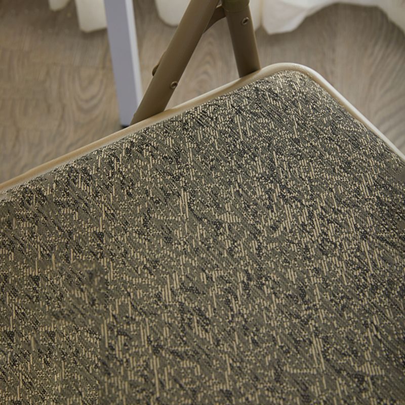 Contemporary Side Chair Home Metal Folding Open Back Armless Dining Side Chair Clearhalo ' kitchen&dining_furn' 'Dining Chairs' 'Dining Tables & Seating' 'dining_chair' 'furn' 'furn_dining_chair' 'Furniture' 'furniture_dining_chair' 'Kitchen & Dining Furniture' 'kitchen' 1200x1200_848cdb13-dc8d-4787-8c75-29cd6814f8b0