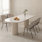Kitchen Contemporary Dinner Table Double Pedestal Dining Table