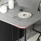 Foldable Wooden Top Dining Table Medieval Modern Rectangle Table with Storage Trestle Base Clearhalo ' dining_table' 'Dining Tables & Seating' 'Dining Tables' 'furn' 'furn_dining_table' 'Furniture' 'furniture_dining_table' 'Kitchen & Dining Furniture' 'kitchen&dining_furn' 'kitchen' 'kitchen_dining_table' 1200x1200_848edaff-a238-425f-94f1-bf5bf21b7d4d