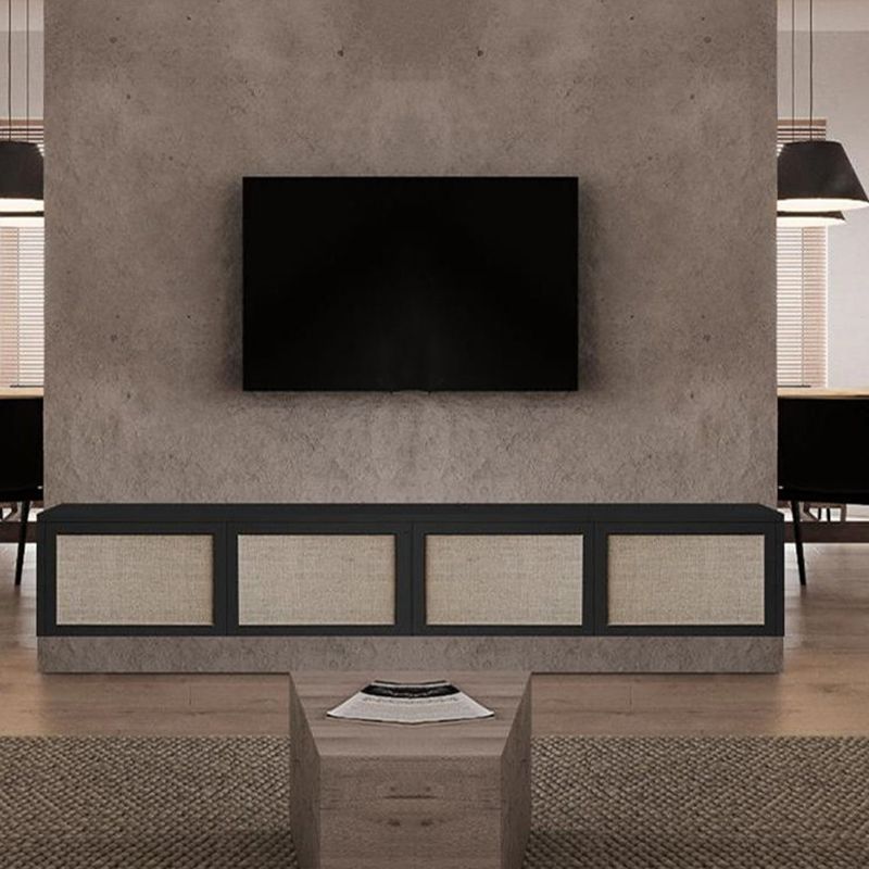 Scandinavian Wood TV Stand Console Wall-mounted TV Media Stand for Living Room Clearhalo 'furn' 'furn_tv_stands_entertainment_centers' 'Furniture' 'Living Room Furniture' 'TV Stands & Entertainment Centers' 'TV Stands & Media Storage Furniture' 'tv_stands_entertainment_centers' 1200x1200_84921a17-c6ae-4c13-b60a-b127187cfe4b