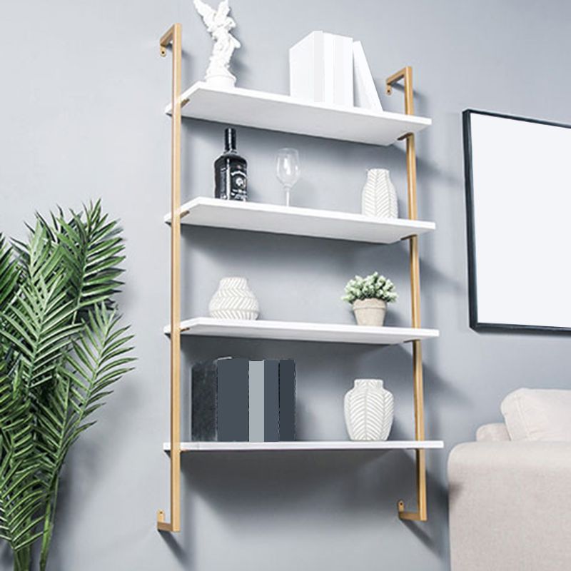 Estantería flotante de madera escandinava 9.8 "