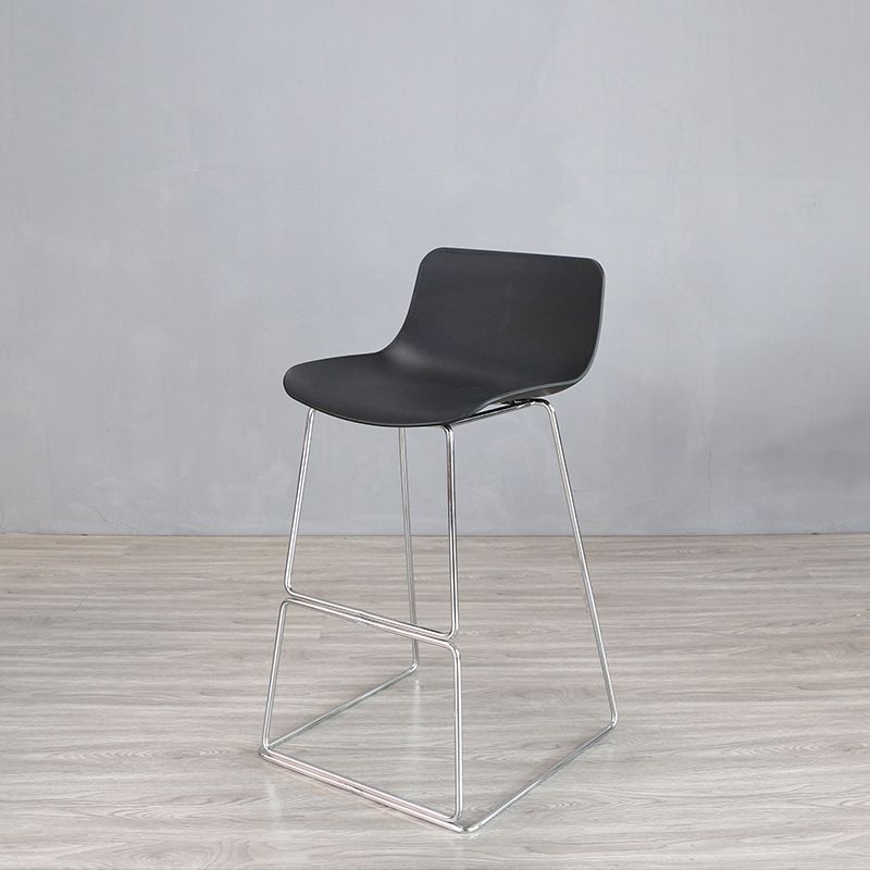 Industrial Style Barstool Metal and Plastic Bar Stool for Dinning Room Clearhalo 'Bar Furniture' 'Bar Stools' 'bar_stools' 'furn' 'furn_bar_stools' 'furniture_bar_stools' 'Kitchen & Dining Furniture' 'kitchen&dining_furn' 'kitchen' 'kitchen_furn' Furniture' 1200x1200_8493c4d2-362a-4ffa-a09f-38d7b09655b3