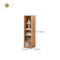 Modern Standard Bookshelf Wood Engineered Bookcase with Rectangular Shelves Clearhalo 'Bookcases' 'furn' 'furn_bookcases' 'Furniture' 'Office Furniture' 1200x1200_849565d8-676a-4c44-b08e-85477086c916
