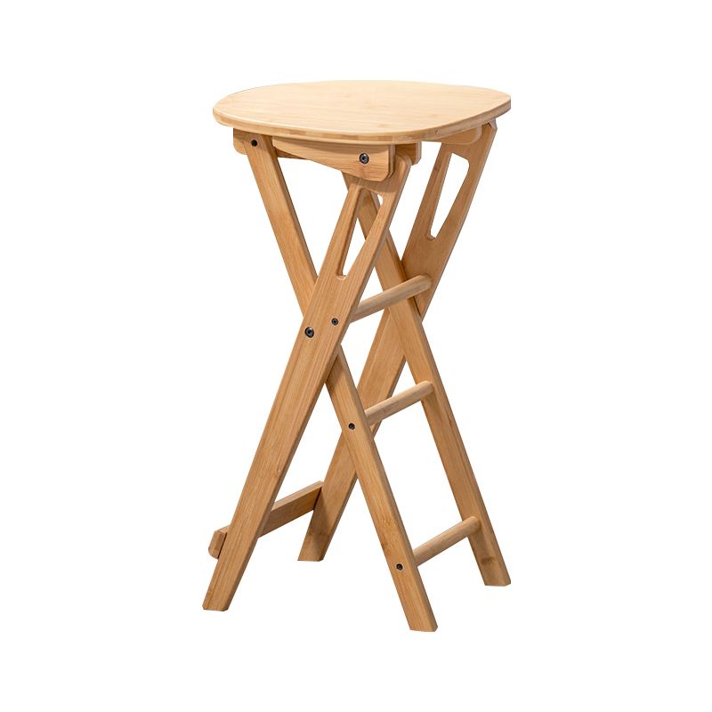 Nordic Style Armless Wood Barstools Folding Counter Stools for Living Room Clearhalo 'Bar Furniture' 'Bar Stools' 'bar_stools' 'furn' 'furn_bar_stools' 'Furniture' 'Kitchen & Dining Furniture' 1200x1200_84967400-f099-449d-8dec-65f55270028e