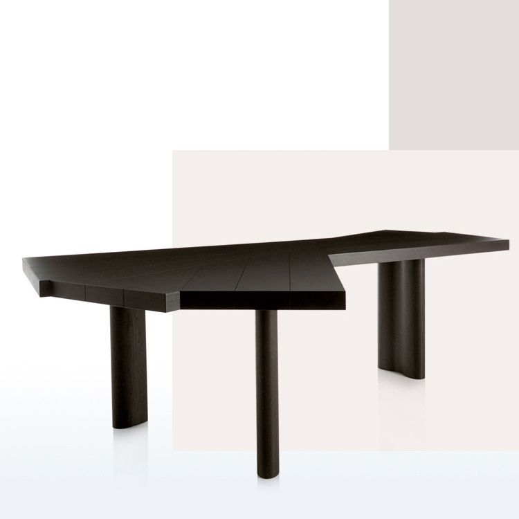 Parsons Wooden Writing Desk Black 28.7 "Distano da ufficio alto