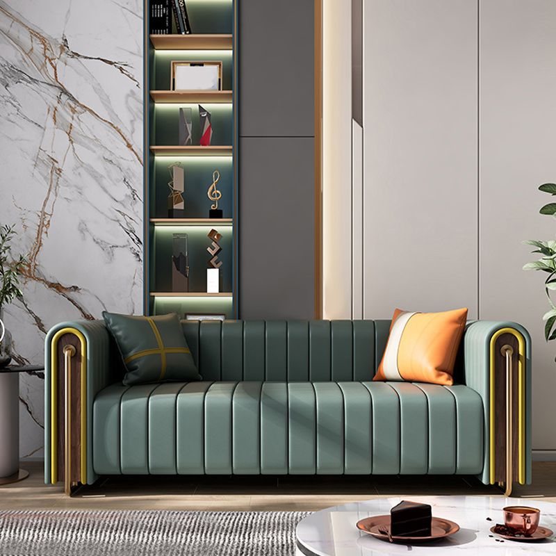 28" High Mid Century Modern Tuxedo Arm Sofa for Living Room, Apartment Clearhalo 'furn' 'furn_sofas' 'Furniture' 'furniture_sofas' 'Living Room Furniture' 'Sofa' 'sofas' 1200x1200_8497f967-2c40-4cd2-9d4c-46c30e27b831