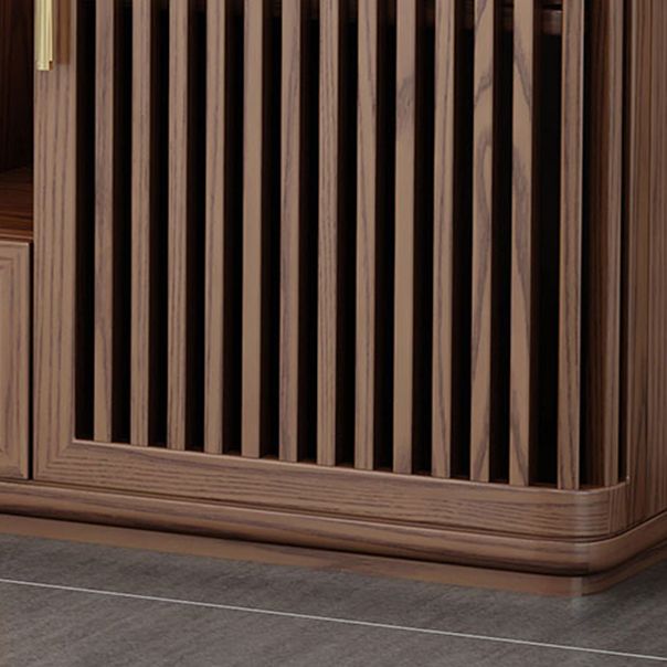 Solid Wooden Sideboard Table 15.7" W √ó35.4" H Living Room Buffet Stand Clearhalo 'buffet_sideboard' 'Buffets & Sideboards' 'furn' 'furn_buffet_sideboard' 'Furniture' 'Kitchen & Dining Furniture' 1200x1200_849a15d4-3209-413e-afbf-9858e66f4308