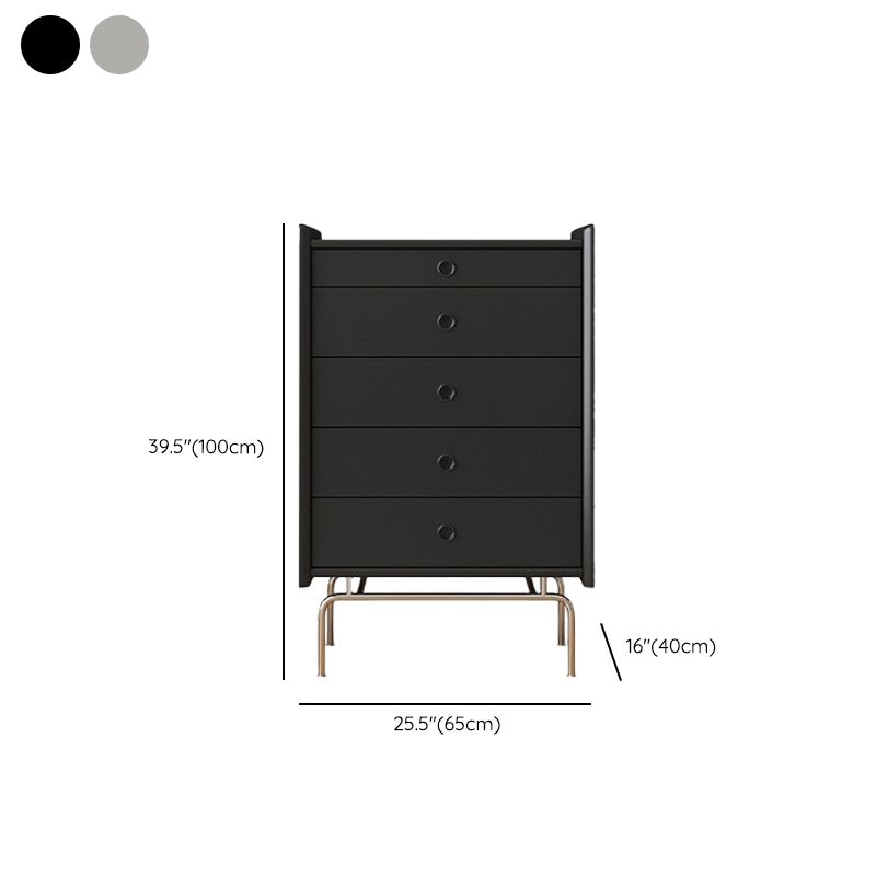 Ultra-Modern Double Dresser Solid Pine Storage Chest Dresser for Bedroom