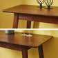 Solid Wood Bar Dining Table Contemporary Bar Table with Brown Base Clearhalo 'Bar Furniture' 'Bar Tables' 'bar_tables' 'Furniture' 'furniture_bar_tables' 'Kitchen & Dining Furniture' 1200x1200_849bde51-979d-40ba-8966-10eb586e1bc4