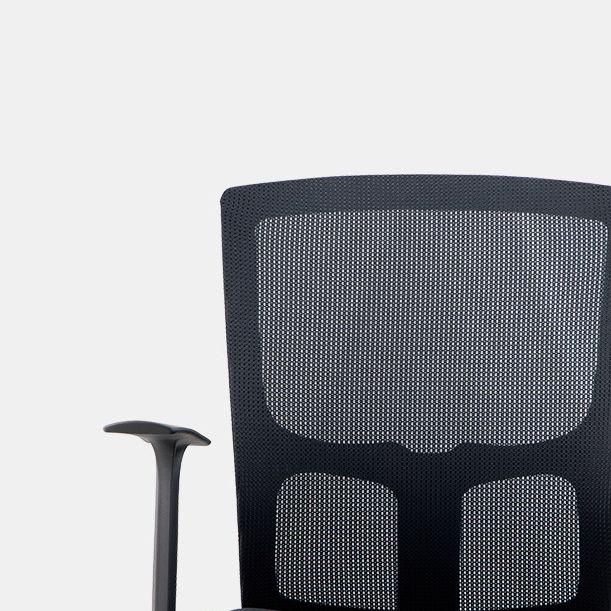 Modern Arms Included Chair Mid-Back Mesh Desk Chair in Black Clearhalo 'furn' 'furn_office_chair' 'Furniture' 'Office Chairs' 'Office Furniture' 'office_chair' 1200x1200_849c51b0-8818-48f1-9d9c-3569ad215de9