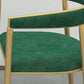 Glam Metal Dining Room Chair Armless Velvet Dining Side Chairs for Home Use Clearhalo ' kitchen&dining_furn' 'Dining Chairs' 'Dining Tables & Seating' 'dining_chair' 'furn' 'furn_dining_chair' 'Furniture' 'furniture_dining_chair' 'Kitchen & Dining Furniture' 'kitchen' 1200x1200_849d33cf-cfbc-4966-a7d1-19bfae6afd3f