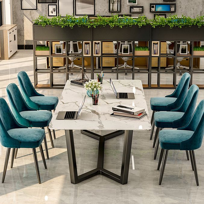 Home Office Working Table Curved Shaped Simplicity Writing Desk Clearhalo 'furn' 'furn_office_desk' 'Furniture' 'furniture_office_desk' 'Office Desks' 'Office Furniture' 'office_desk' 1200x1200_849eeb29-e724-4c42-adc3-694b71b13c79