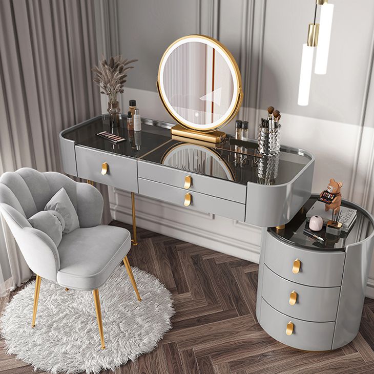 Set di vanity set di vanity set di vanity set di vanity set di vanity set di vanità con trucco a specchio illuminato