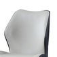 Contemporary Restaurant Wingback Side Chair Leather Dining Chair