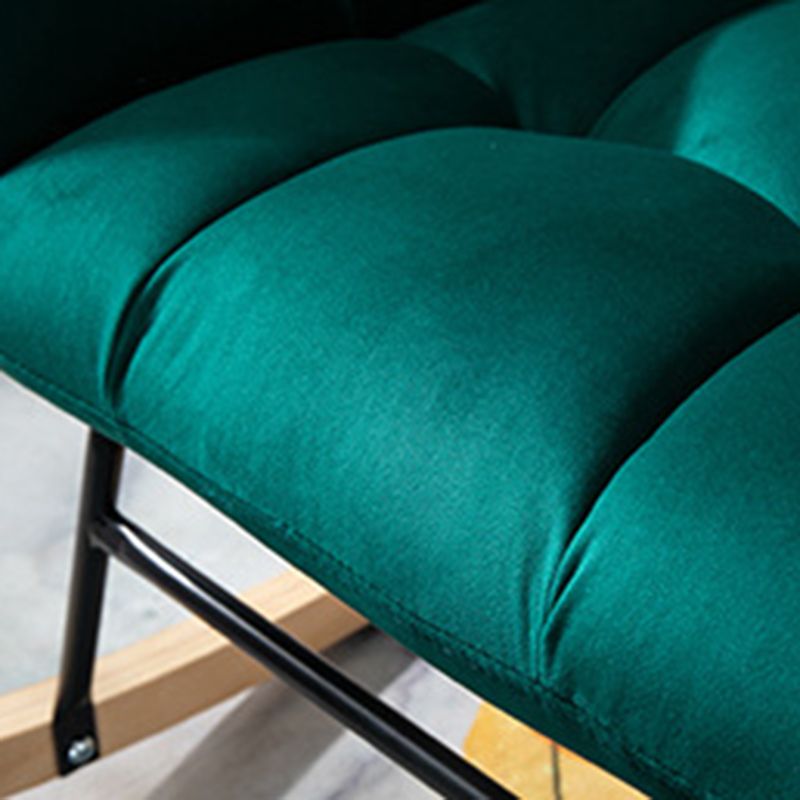 Chaise à bascule moderne chaise à ossature de Wingback pour salon