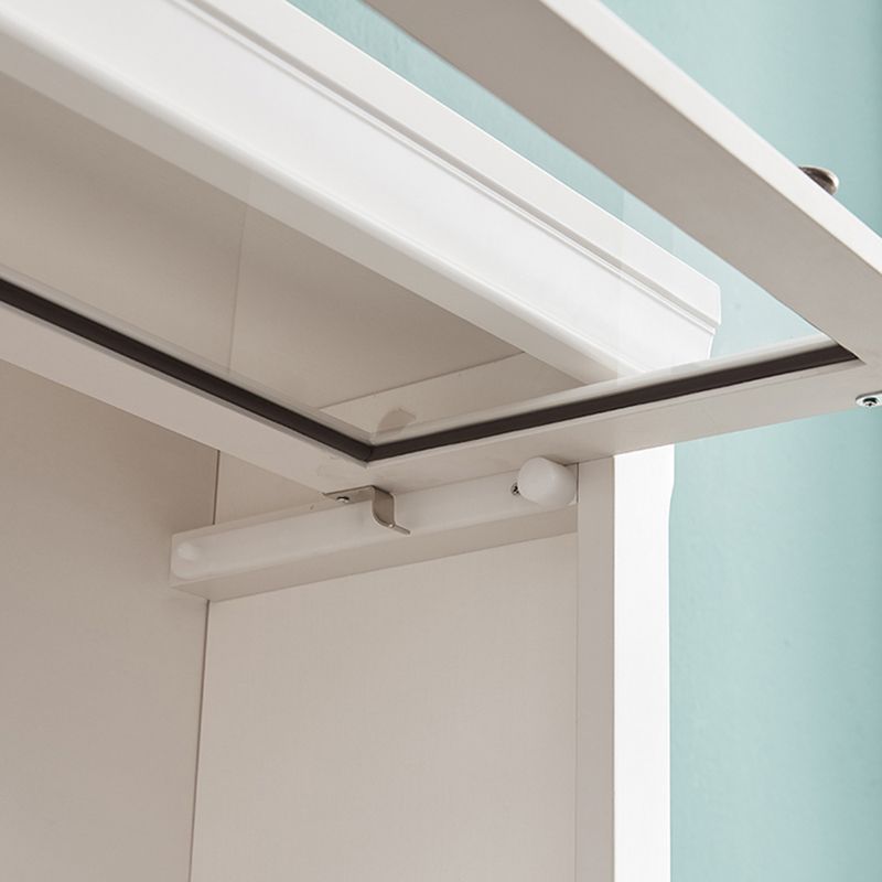 Wooden Barrister Bookcase Contemporary Closed Back Bookcase with Doors for Home Office Clearhalo 'Bookcases' 'furn' 'furn_bookcases' 'Furniture' 'furniture_bookcases' 'kitchen' 'kitchen_bookcases' 'Living Room Furniture' 'Office Furniture' 1200x1200_84a67844-4b61-47d7-b0a5-f78b637ac4b9