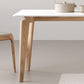 Ensemble de table de rectangle de style moderne 1/3/4