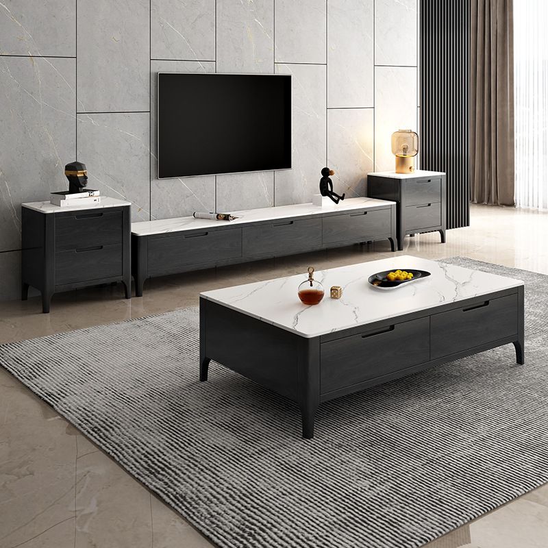 Scandinavian TV Media Console Stone TV Stand for Living Room Clearhalo 'furn' 'furn_tv_stands_entertainment_centers' 'Furniture' 'Living Room Furniture' 'TV Stands & Entertainment Centers' 'TV Stands & Media Storage Furniture' 'tv_stands_entertainment_centers' 1200x1200_84ace00c-54a4-446d-85b8-68dbc965a3a8
