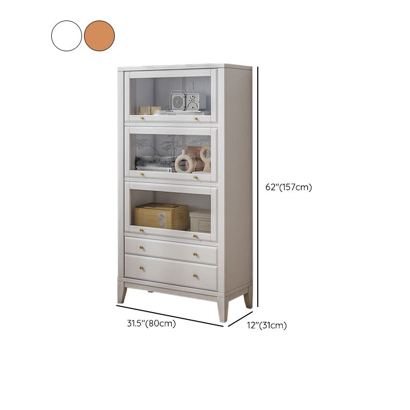 Cassa di rettangolo minimalismo moderno moderno cassa di accento di legno