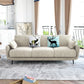 Pure Color Sofa Flared Arm Slipcovered Sofa for Room and Home Clearhalo 'furn' 'furn_sofas' 'Furniture' 'furniture_sofas' 'kitchen' 'kitchen_sofas' 'Living Room Furniture' 'Sofa' 'sofas' 1200x1200_84ae4fb6-7462-4ac9-8ce7-f7c9f4be75c8