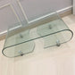 Modern Style Glass Top Coffee Cocktail Table with Storage Shelf Clearhalo 'Coffee & Accent Tables' 'Coffee Tables' 'coffee_tables' 'furn' 'furn_coffee_tables' 'Furniture' 'Living Room Furniture' 1200x1200_84ae6b58-7070-4b3f-ad8a-c6c16902c4c4