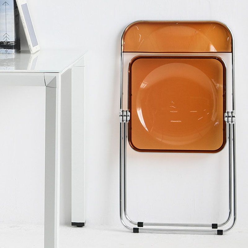 Industrial Style Plastic Dining Armless Chair Open Back Dining Side Chairs Clearhalo ' kitchen&dining_furn' 'Dining Chairs' 'Dining Tables & Seating' 'dining_chair' 'furn' 'furn_dining_chair' 'Furniture' 'furniture_dining_chair' 'Kitchen & Dining Furniture' 'kitchen' 1200x1200_84af3f28-420c-46d2-a89c-15e6cc449ea8