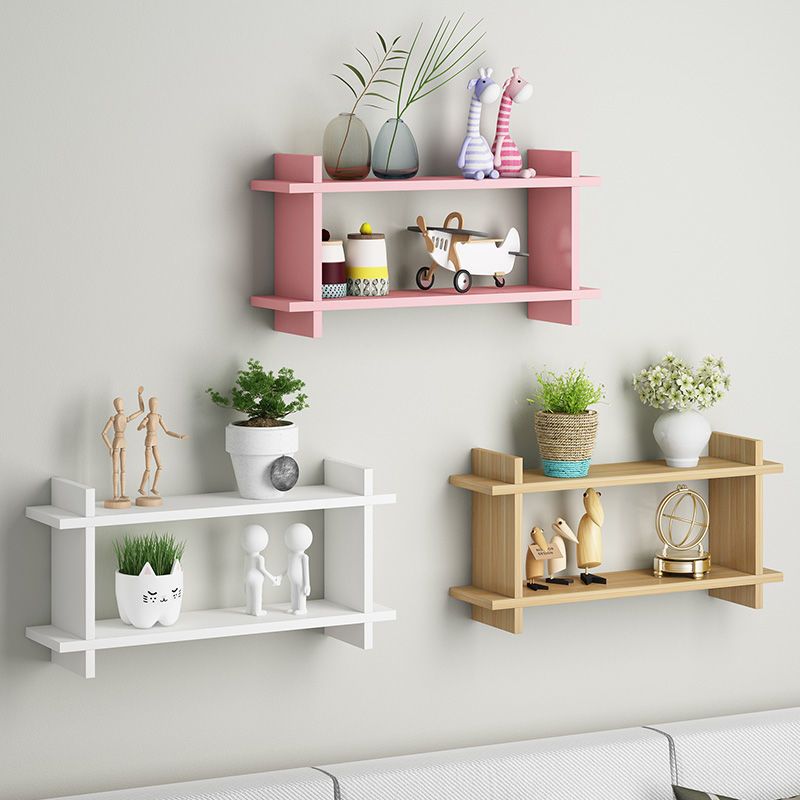 11.8 "H Moderne Floating Bookshelf vervaardigd houten boekenkast