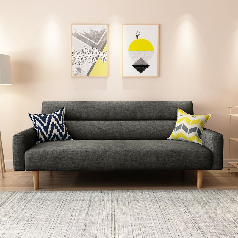 31.4 "Hリネン/ベルベット四角い腕縫製枕バックソファリビングルーム