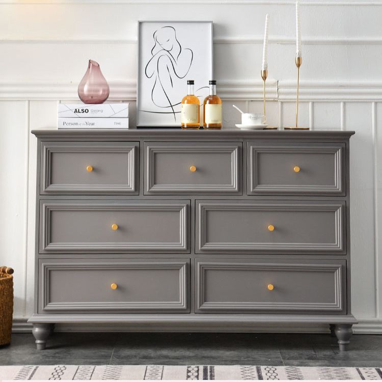 Contemporary 13.7" Wide Storage Chest 6 Soft-Close Drawers Chest Clearhalo 'Bedroom Furniture' 'Dressers & Chests' 'dressers_chests' 'furn' 'furn_dressers_chests' 'Furniture' 1200x1200_84b64d34-4d60-4279-98e5-1c07f8978684