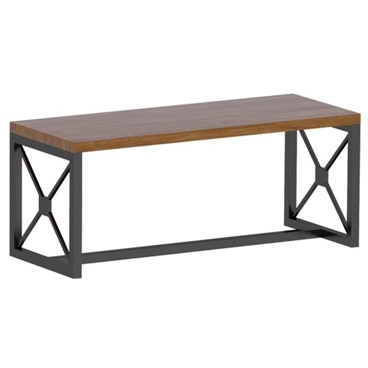 Industrial Rectangle Dining Room Table Solid Wood Table with Trestle Base for Home Kitchen Dinner Clearhalo ' dining_table' 'Dining Tables & Seating' 'Dining Tables' 'furn' 'furn_dining_table' 'Furniture' 'furniture_dining_table' 'Kitchen & Dining Furniture' 'kitchen&dining_furn' 'kitchen' 'kitchen_dining_table' 1200x1200_84b7c5b6-2236-4c43-9bbb-9331ac1930c3
