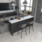 Stone Bar Dining Table Modern Rectangle Bar Table with Double Pedestal for Dining Room Clearhalo 'Bar Furniture' 'Bar Tables' 'bar_tables' 'furn' 'furn_bar_tables' 'Furniture' 'furniture_bar_tables' 'Kitchen & Dining Furniture' 1200x1200_84baaa0d-b92f-456d-a82f-0c0c6286606d