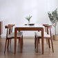 Mid-Century Rectangle Dining Table Marble Table with 4 Legs Base for Home Clearhalo ' dining_table' 'Dining Tables & Seating' 'Dining Tables' 'furn' 'furn_dining_table' 'Furniture' 'furniture_dining_table' 'Kitchen & Dining Furniture' 'kitchen&dining_furn' 'kitchen' 'kitchen_dining_table' 1200x1200_84bb9013-c7e9-4690-93cd-3cad8d6e354d