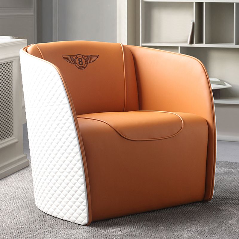 Leather Side Chair Arms included Lounge Chair for Living Room Clearhalo 'Accent Chairs' 'accent_chairs' 'Chairs & Seating' 'furn' 'furn_accent_chairs' 'Furniture' 'Living Room Furniture' 1200x1200_84bd0ec0-8c6b-4459-bfbc-e6c5ed925a5d