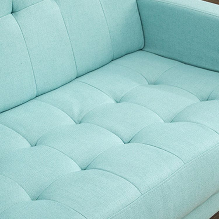 30.31" H Cotton Blend Square Arm Tufted Loveseat for Living Room Clearhalo 'furn' 'furn_sofas' 'Furniture' 'Living Room Furniture' 'Sofa' 'sofas' 1200x1200_84bdbf2c-e050-434e-a411-d5c83978f0c5