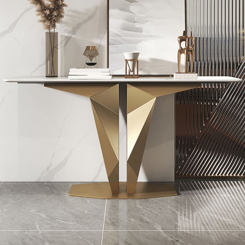 Tavolo della console contemporanea a forma di rettangolo