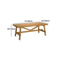 Simplicity Style Dining Table Rectangle Table for Home Kitchen Clearhalo 'Dining Tables & Seating' 'Dining Tables' 'dining_table' 'furn' 'furn_dining_table' 'Furniture' 'Kitchen & Dining Furniture' 1200x1200_84c2e1c0-b3df-4205-9691-1f2d816ca10c