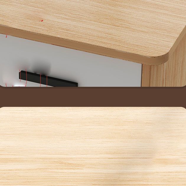 Modern Rectangular Office Desk Home Office Writing Desk with Drawers Clearhalo 'furn' 'furn_office_desk' 'Furniture' 'Office Desks' 'Office Furniture' 'office_desk' 1200x1200_84c5fd93-6d75-4d12-81bc-cc5b5d43f318