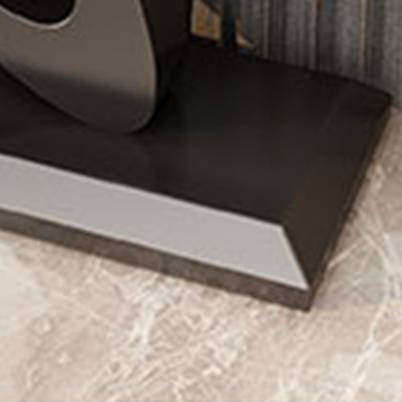 Pedestal Glam Slate Rectangle Scratch Resistant Console Table Clearhalo 'Console Tables' 'console_tables' 'Entry & Mudroom Furniture' 'furn' 'furn_console_tables' 'Furniture' 1200x1200_84c608df-aa0d-4910-8d24-ae201c492a51