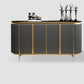4-Door Buffet Sideboard Glam Cabinets Dining Buffet for Living Room Clearhalo 'buffet_sideboard' 'Buffets & Sideboards' 'furn' 'furn_buffet_sideboard' 'Furniture' 'Kitchen & Dining Furniture' 1200x1200_84c86ee7-31ea-472b-95e5-46540fe85ad7