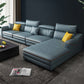 35.43"H Modern Cushion Back Sectional Faux Leather Square Arm Sofa and Chaise Clearhalo 'furn' 'furn_sectionals' 'Furniture' 'furniture_sectionals' 'Living Room Furniture' 'Sectionals' 1200x1200_84c9a60c-a708-43a2-b8f0-7784d9665e4c