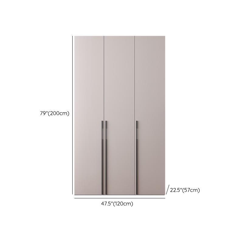 White Modern Armoire Engineered Wood Grand Wardrobe with Drawers and Hanging Rod Clearhalo 'Armoires & Wardrobes' 'armoires_wardrobes' 'Bedroom Furniture' 'furn' 'furn_armoires_wardrobes' 'Furniture' 1200x1200_84cd38bc-a1d4-49ac-b287-f0706185a68c